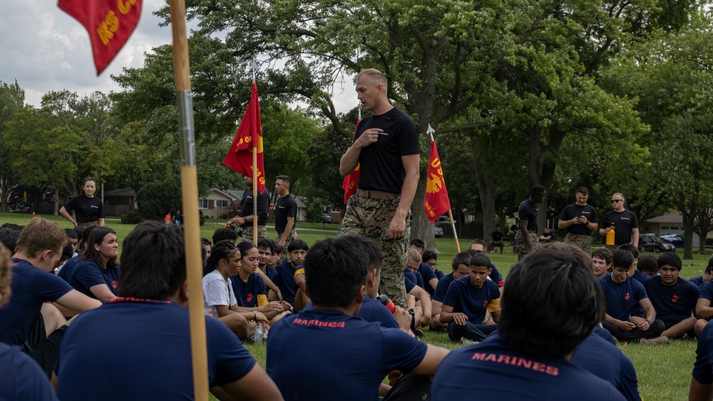 Marine Corps Recruiting Station Chicago All Hands Pool Function