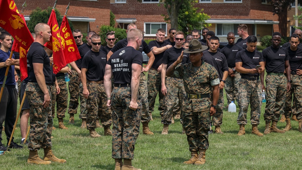 Marine Corps Recruiting Station Chicago All Hands Pool Function