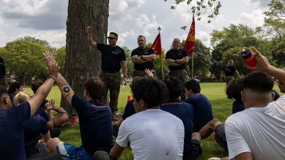 Marine Corps Recruiting Station Chicago All Hands Pool Function