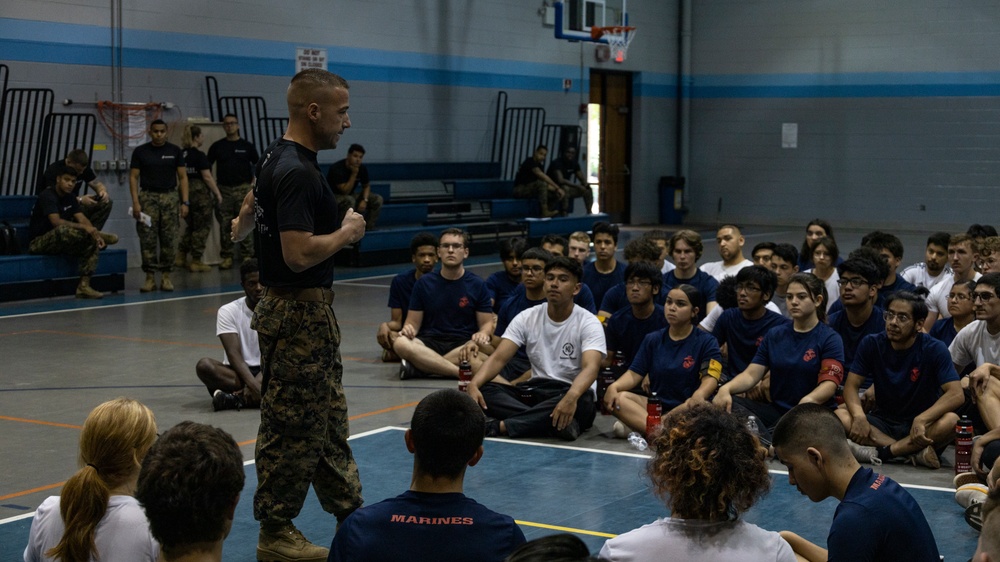 Marine Corps Recruiting Station Chicago All Hands Pool Function