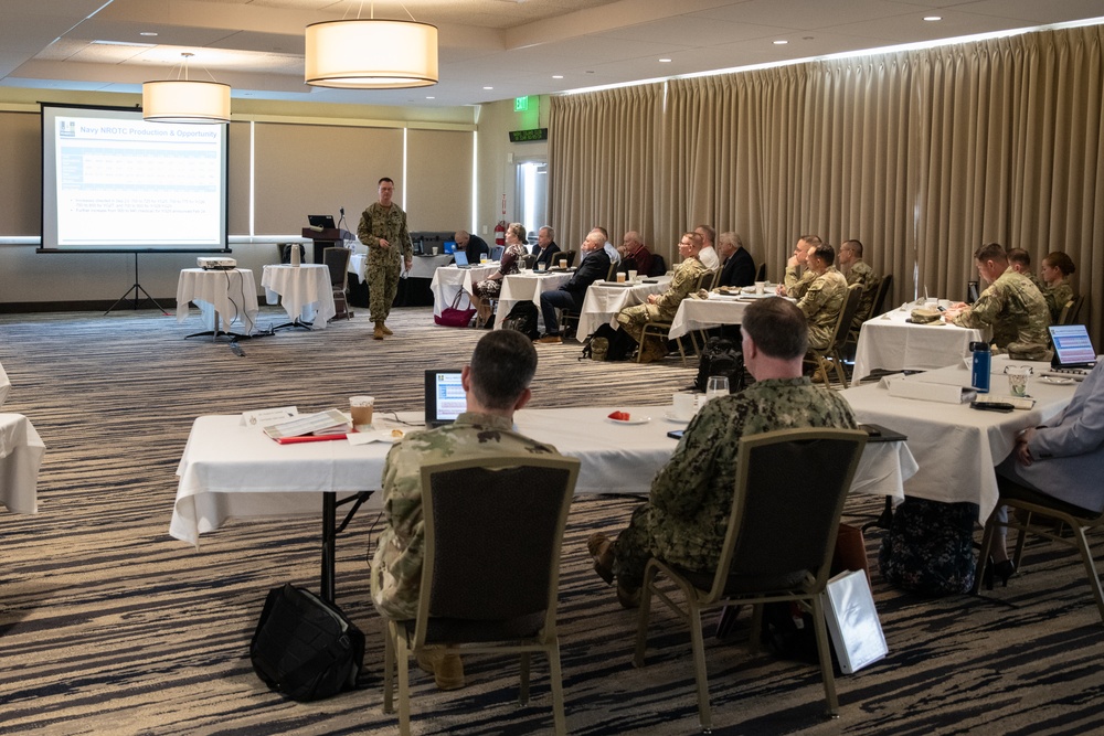 Naval Service Training Command Hosts 2024 Tri-Service Senior ROTC Conference