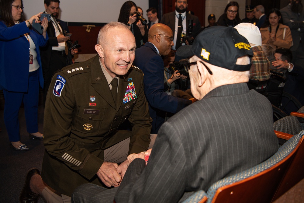 Ghost Army Congressional Gold Medal Ceremony