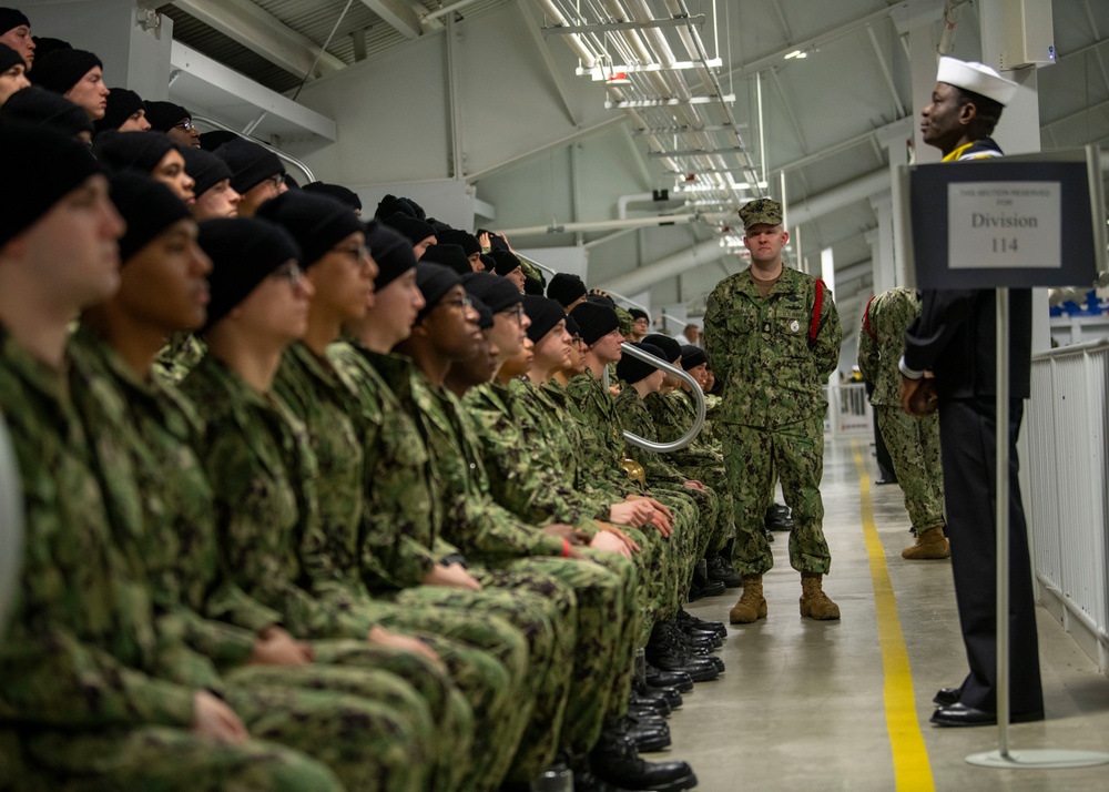 Recruit Training Command Pass in Review