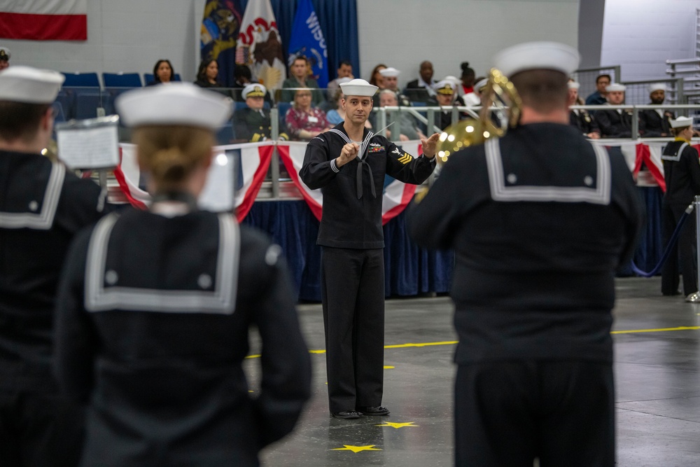 Recruit Training Command Pass in Review