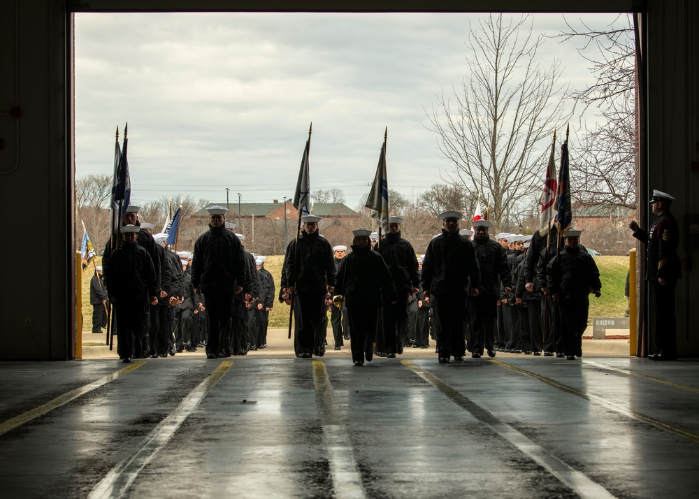 Recruit Training Command Pass in Review