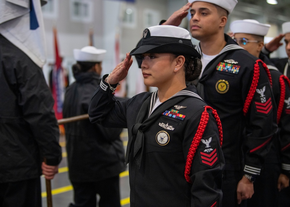 Recruit Training Command Pass in Review