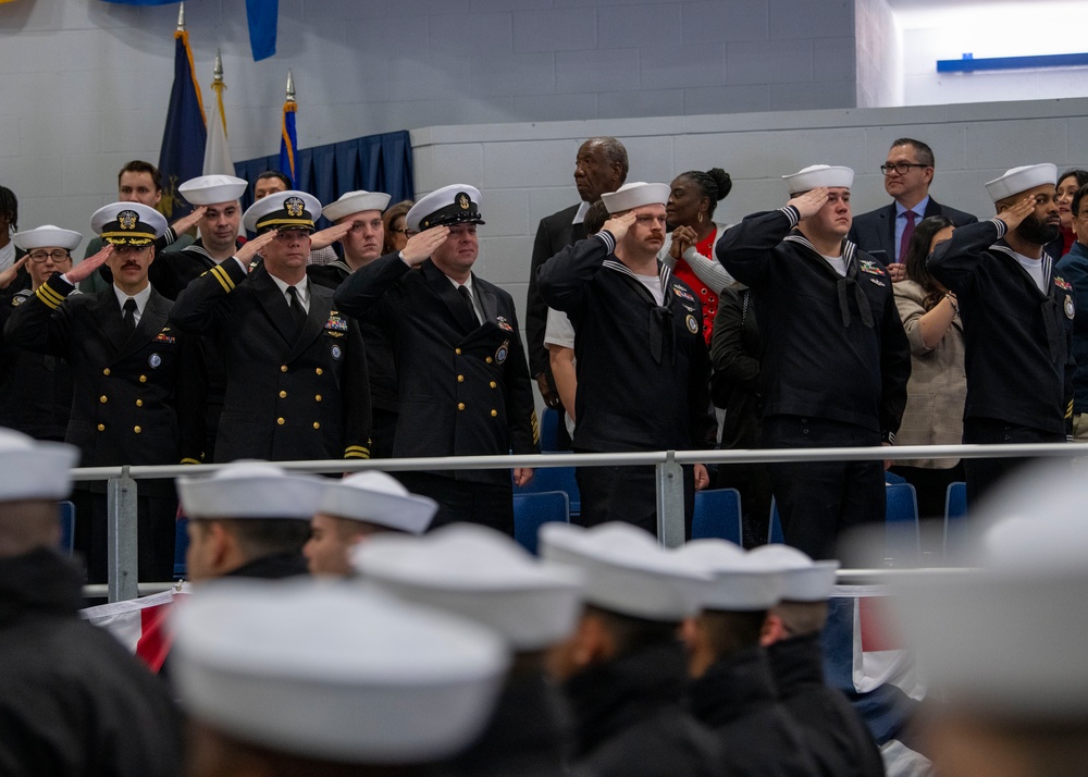 Recruit Training Command Pass in Review