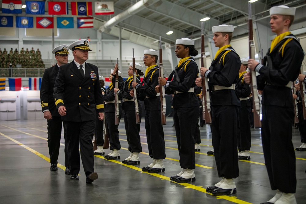 Recruit Training Command Pass in Review