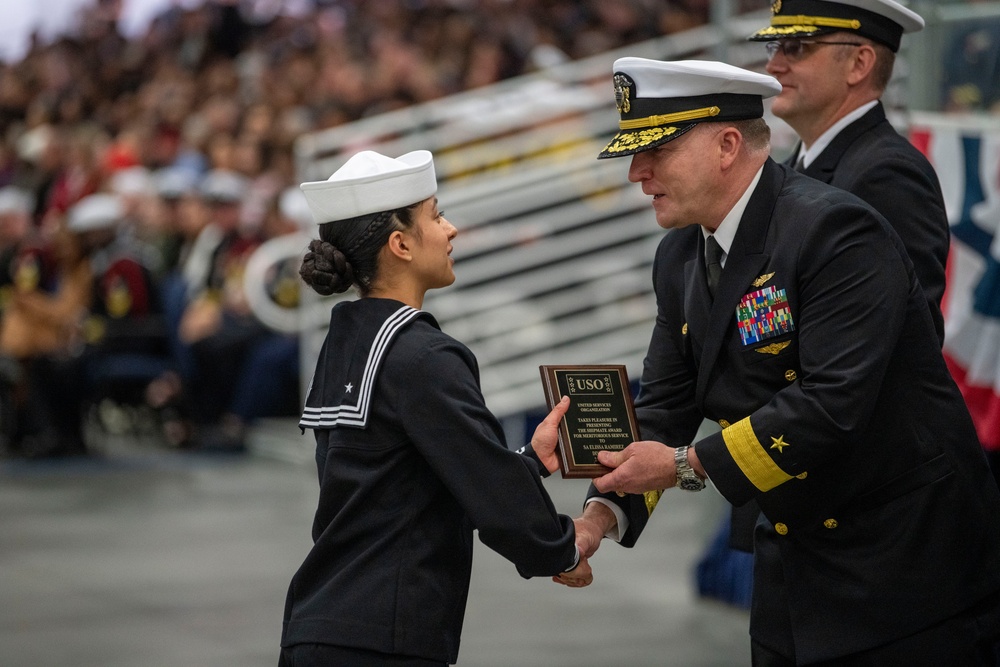 Recruit Training Command Pass-in-Review Award Winners