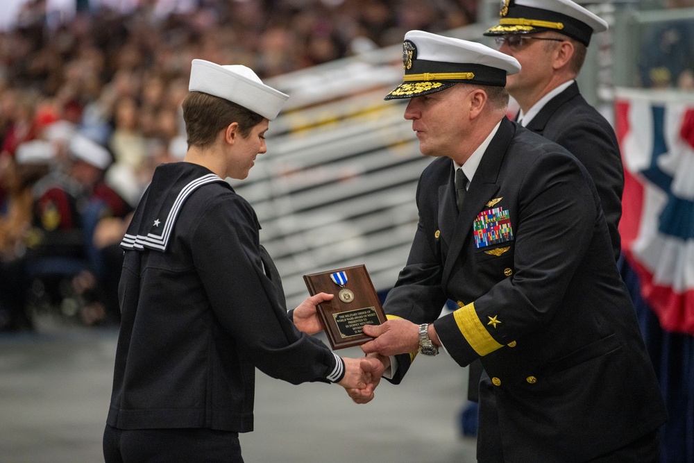 Recruit Training Command Pass-in-Review Award Winners