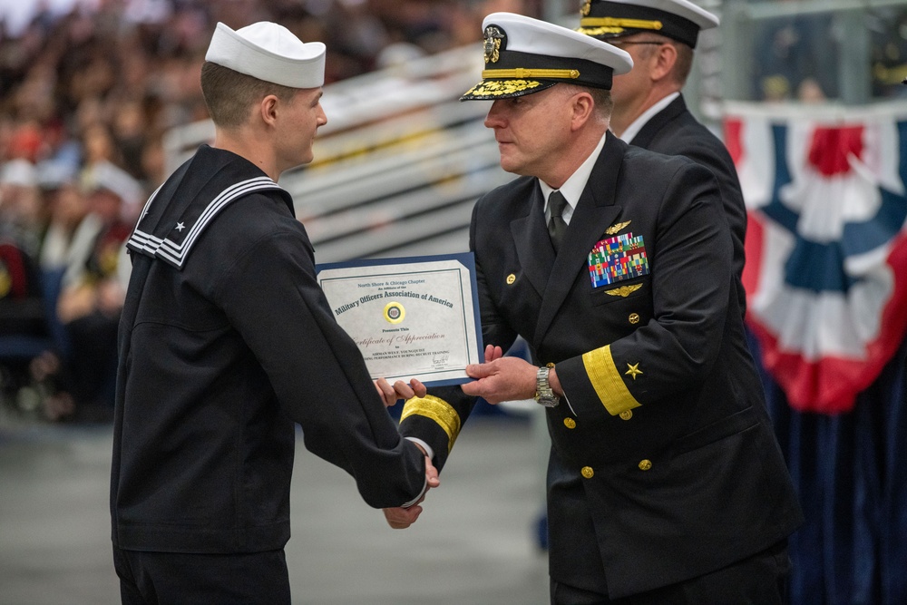 Recruit Training Command Pass-in-Review Award Winners