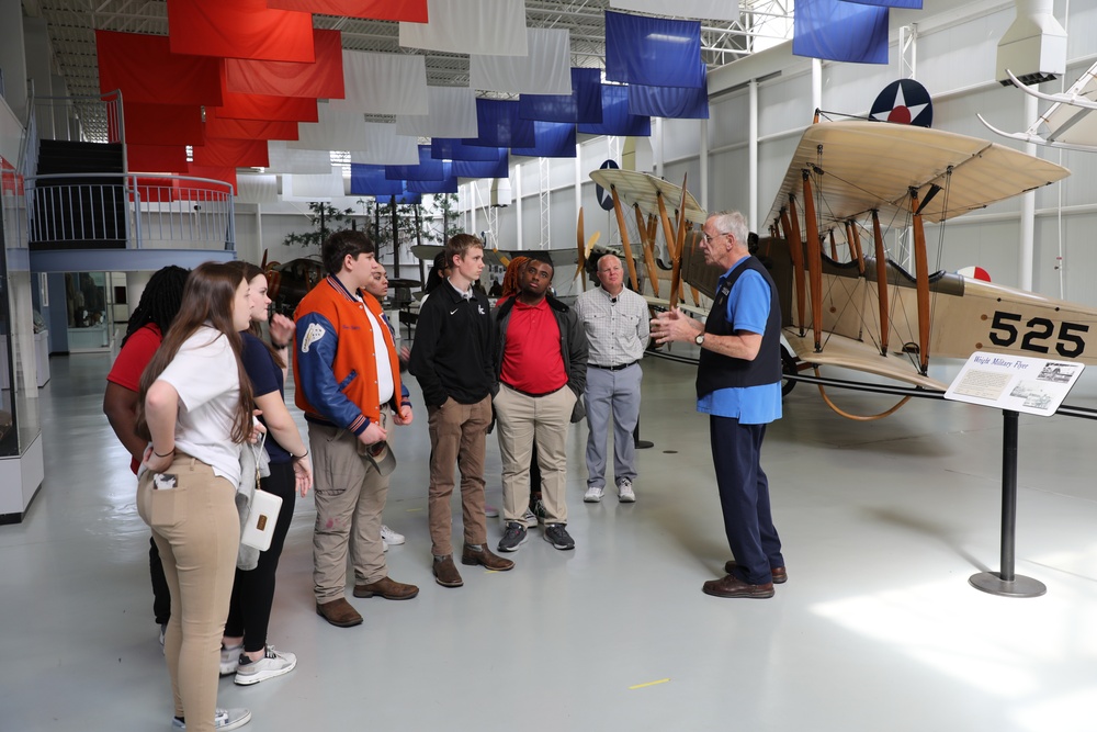 Valley High JROTC Visits Fort Novosel