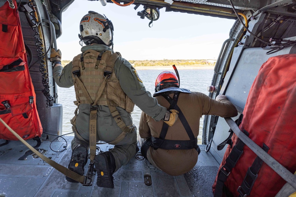 Over-water Hoist Demonstration