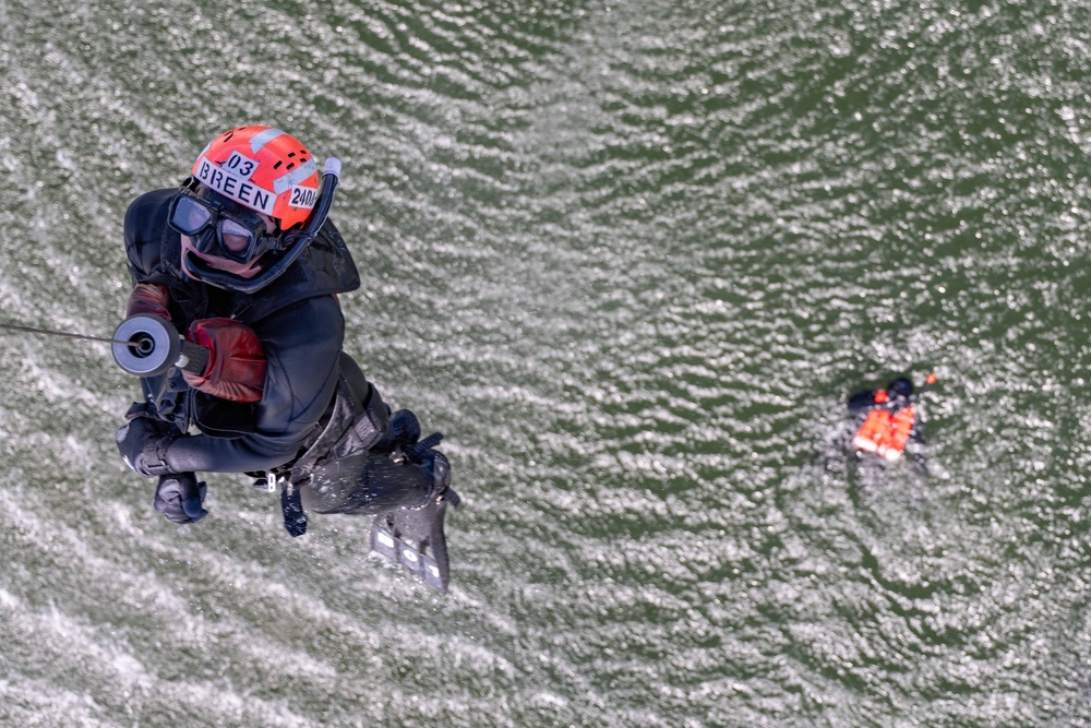 Over-water Hoist Demonstration