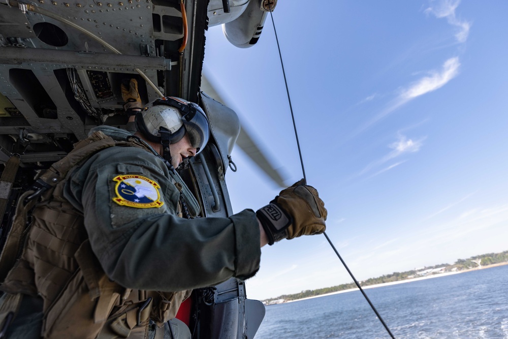 Over-water Hoist Demonstration