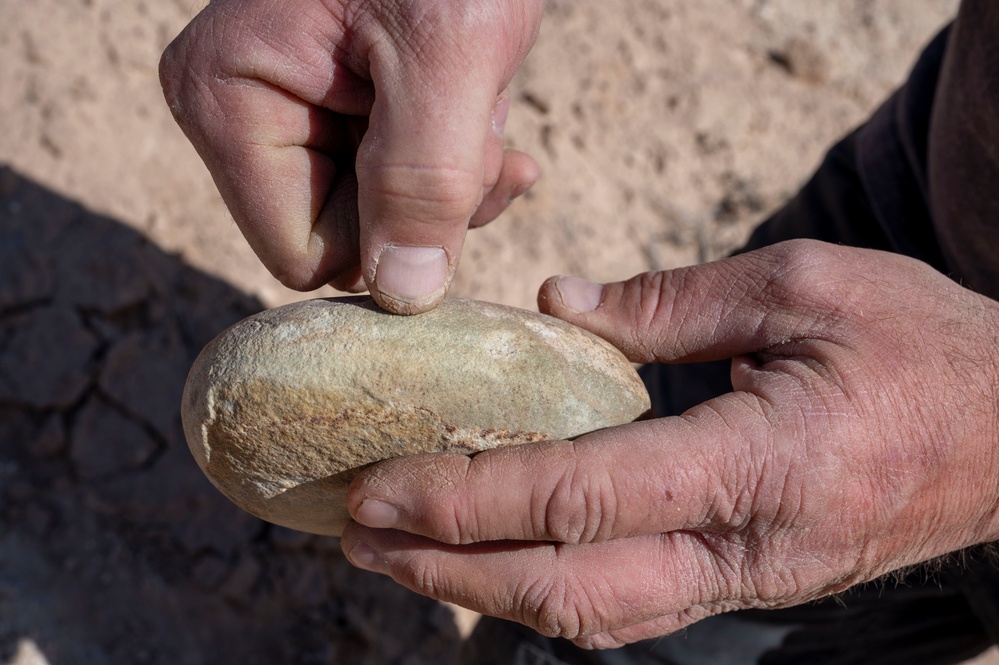 49th CES assists in uncovering archaeological site on Holloman