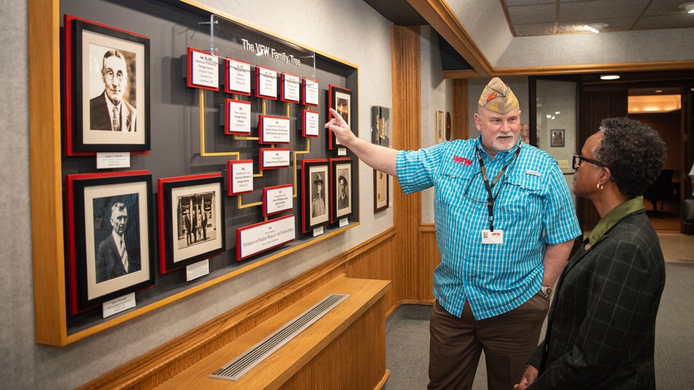 DPAA visits Veterans of Foreign Wars of the U.S. National Headquarters