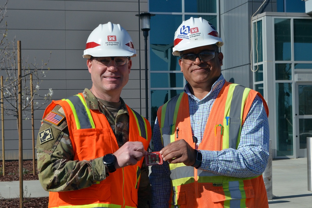 CSM Douglas Galick conducts site tours in Sacramento District