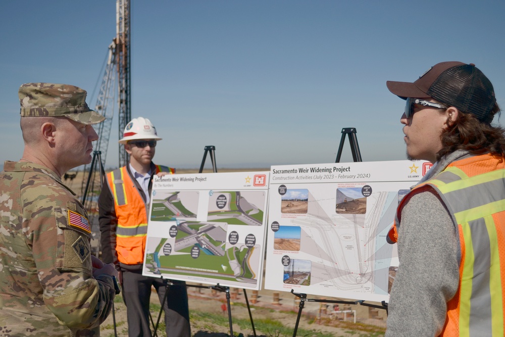 CSM Douglas Galick conducts site tours in Sacramento District
