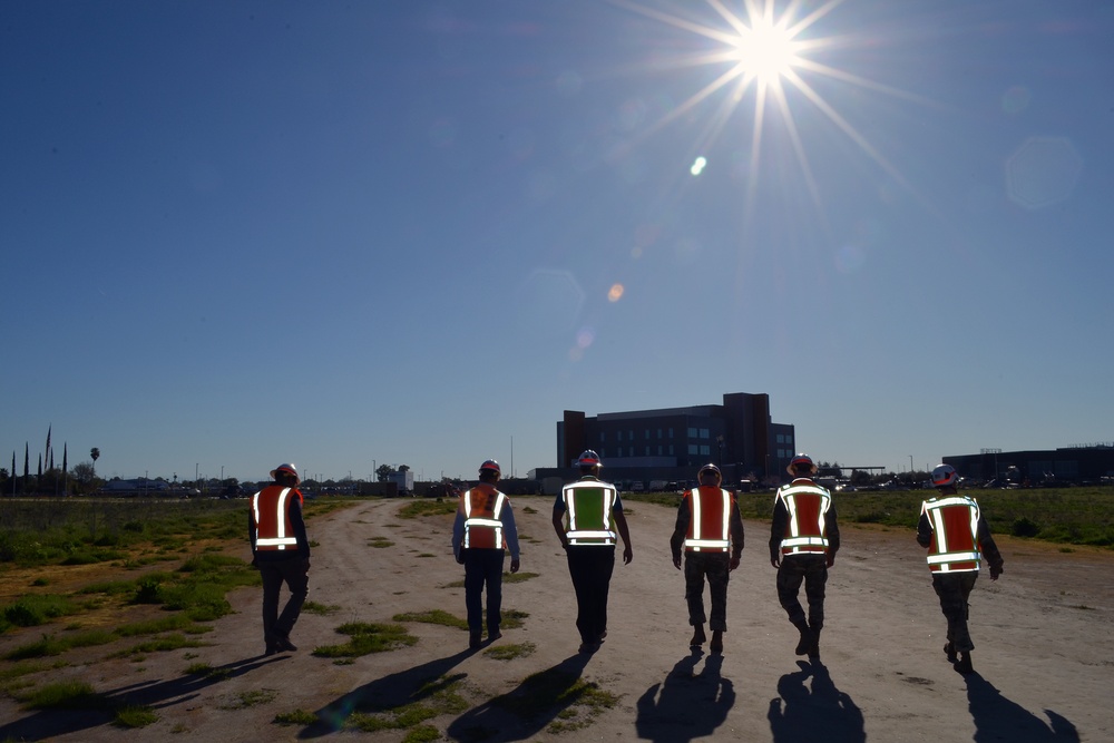 CSM Douglas Galick conducts site tours in Sacramento District