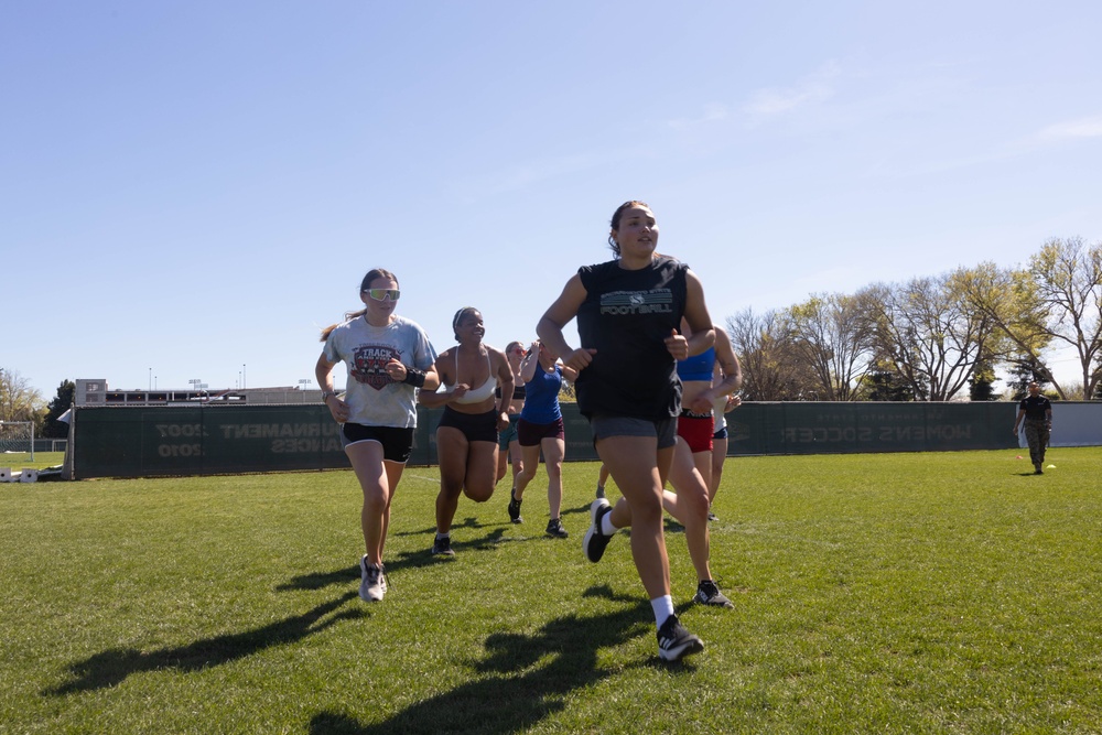 Marines, Sac State women’s rowing conduct CFT