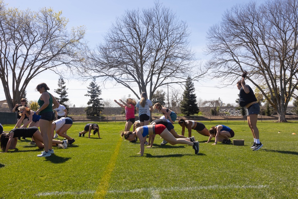 Marines, Sac State women’s rowing conduct CFT