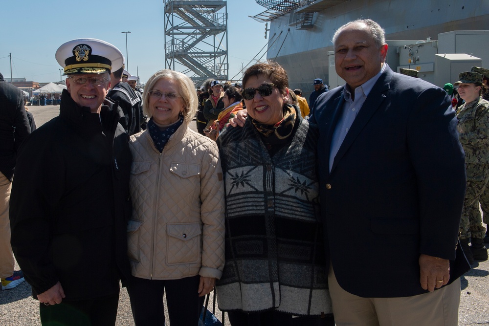 USS Bataan Returns to Naval Station Norfolk