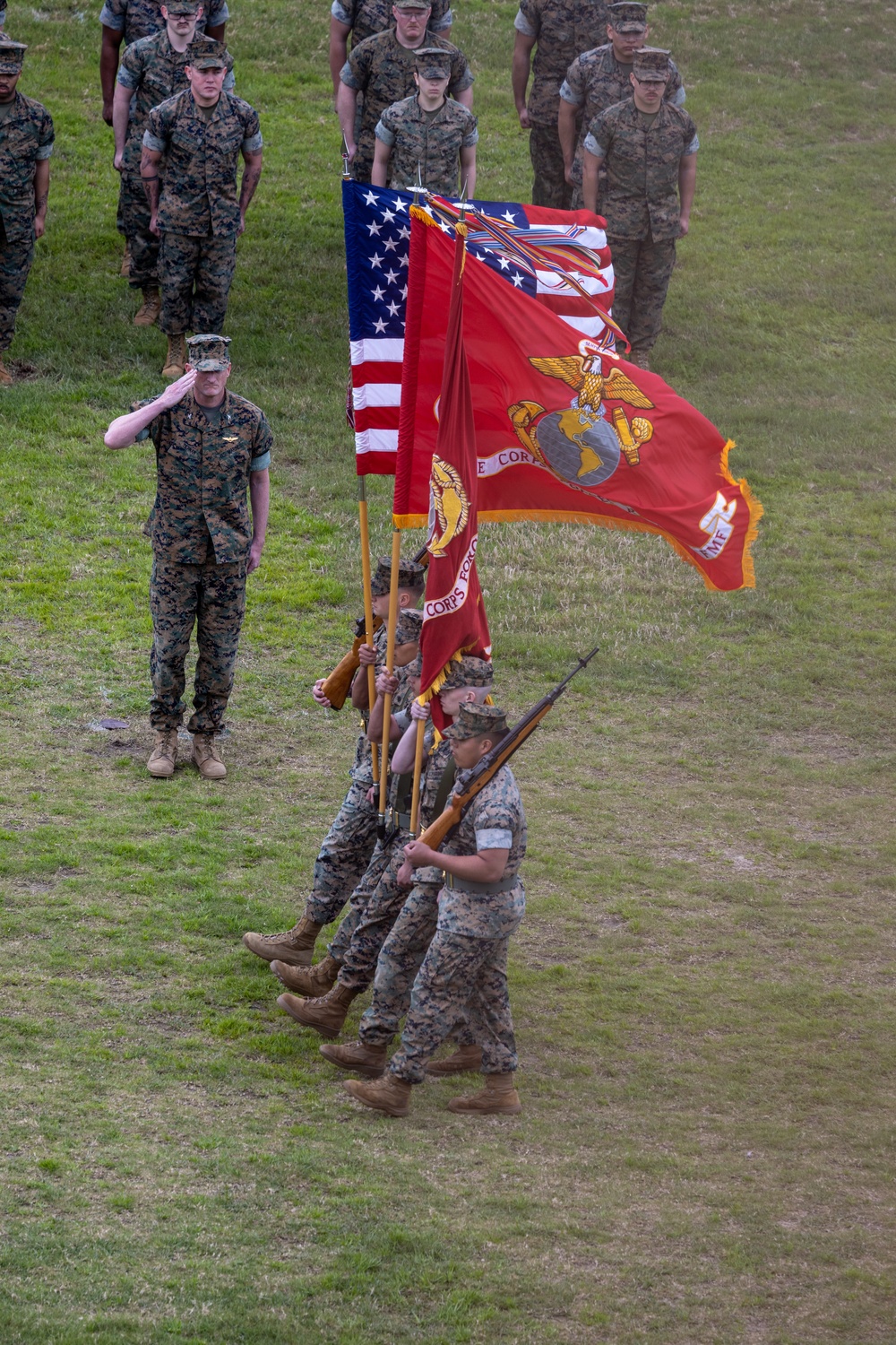 Marine Forces Reserve and Marine Forces South host change of command