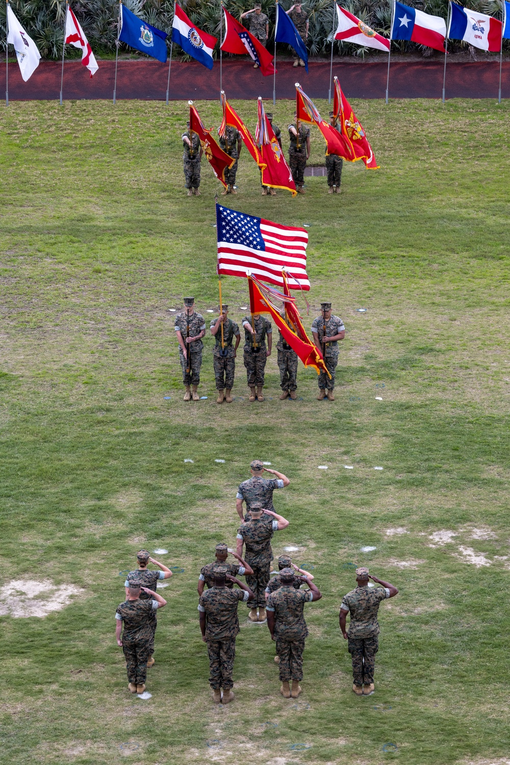 Marine Forces Reserve and Marine Forces South host change of command ceremony