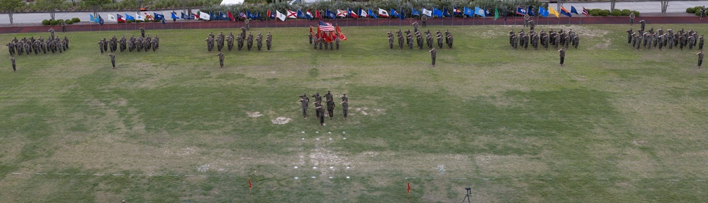 Marine Forces Reserve and Marine Forces South host change of command ceremony