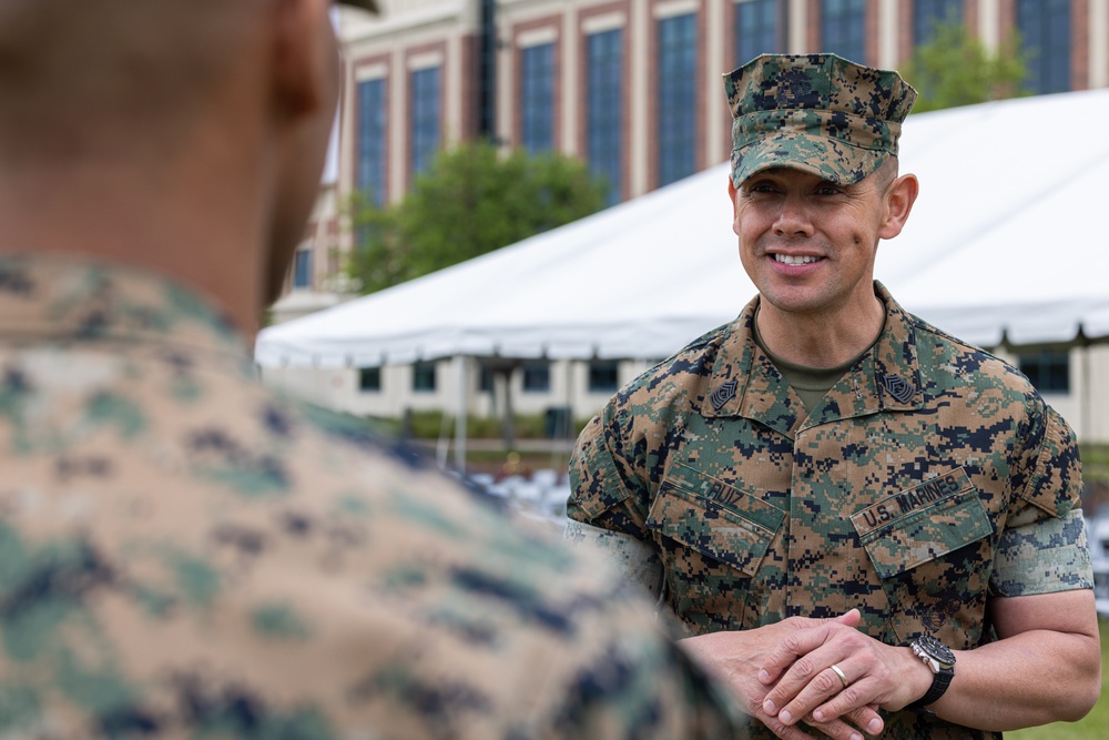 Marine Forces Reserve and Marine Forces South host change of command ceremony