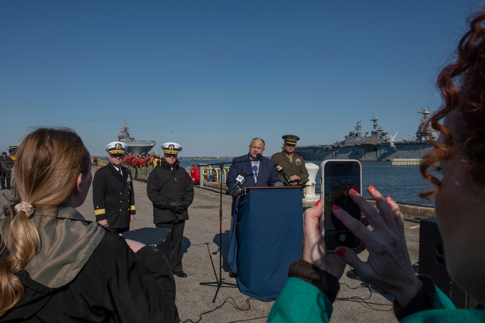 USS Bataan Returns to Naval Station Norfolk