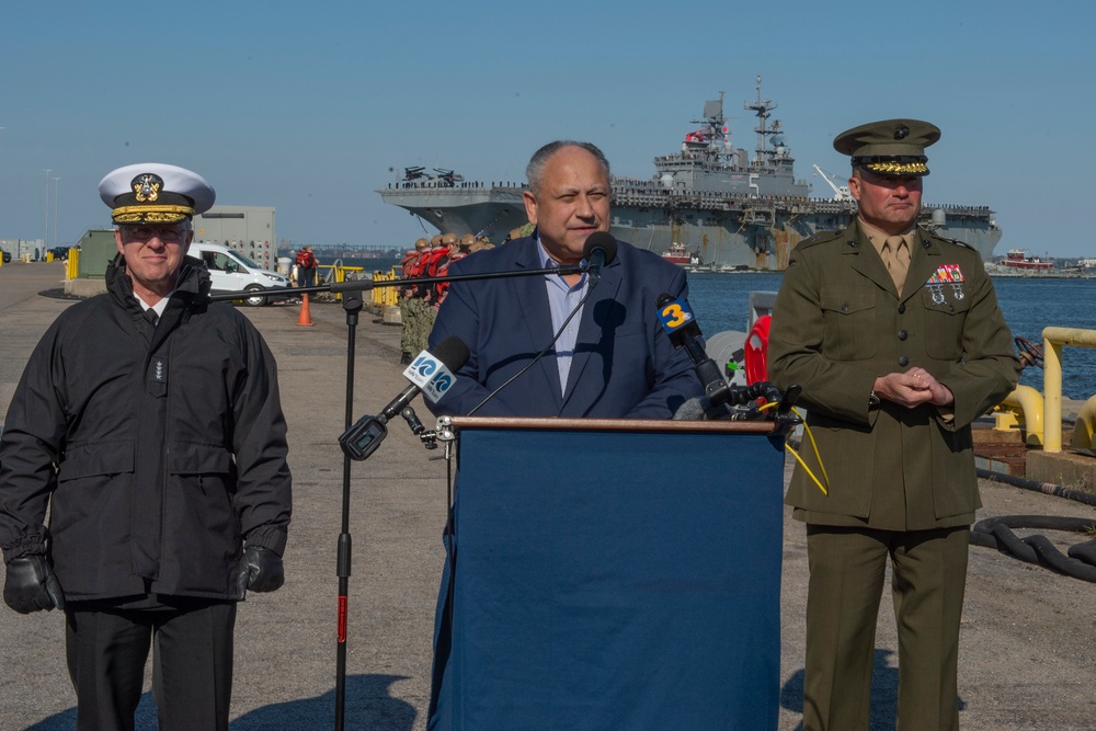 USS Bataan Returns to Naval Station Norfolk