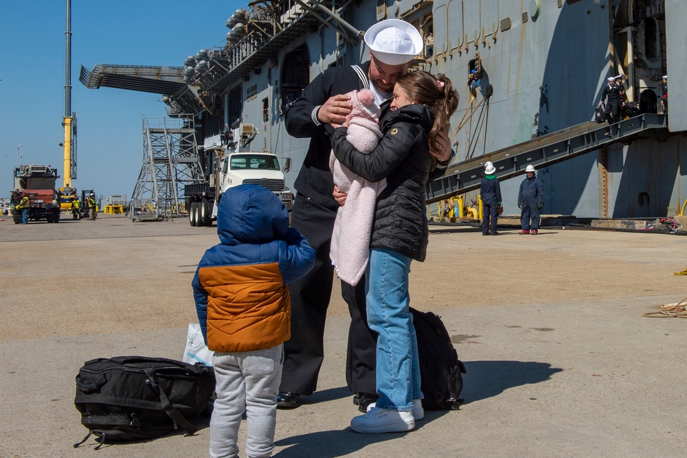 USS Bataan Returns to Naval Station Norfolk