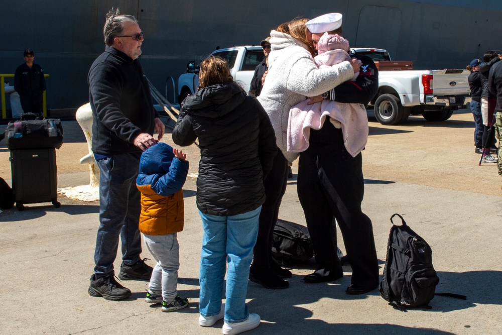 USS Bataan Returns to Naval Station Norfolk