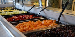 Go-Green fresh food options at NWS Yorktown's Scudder Hall Galley