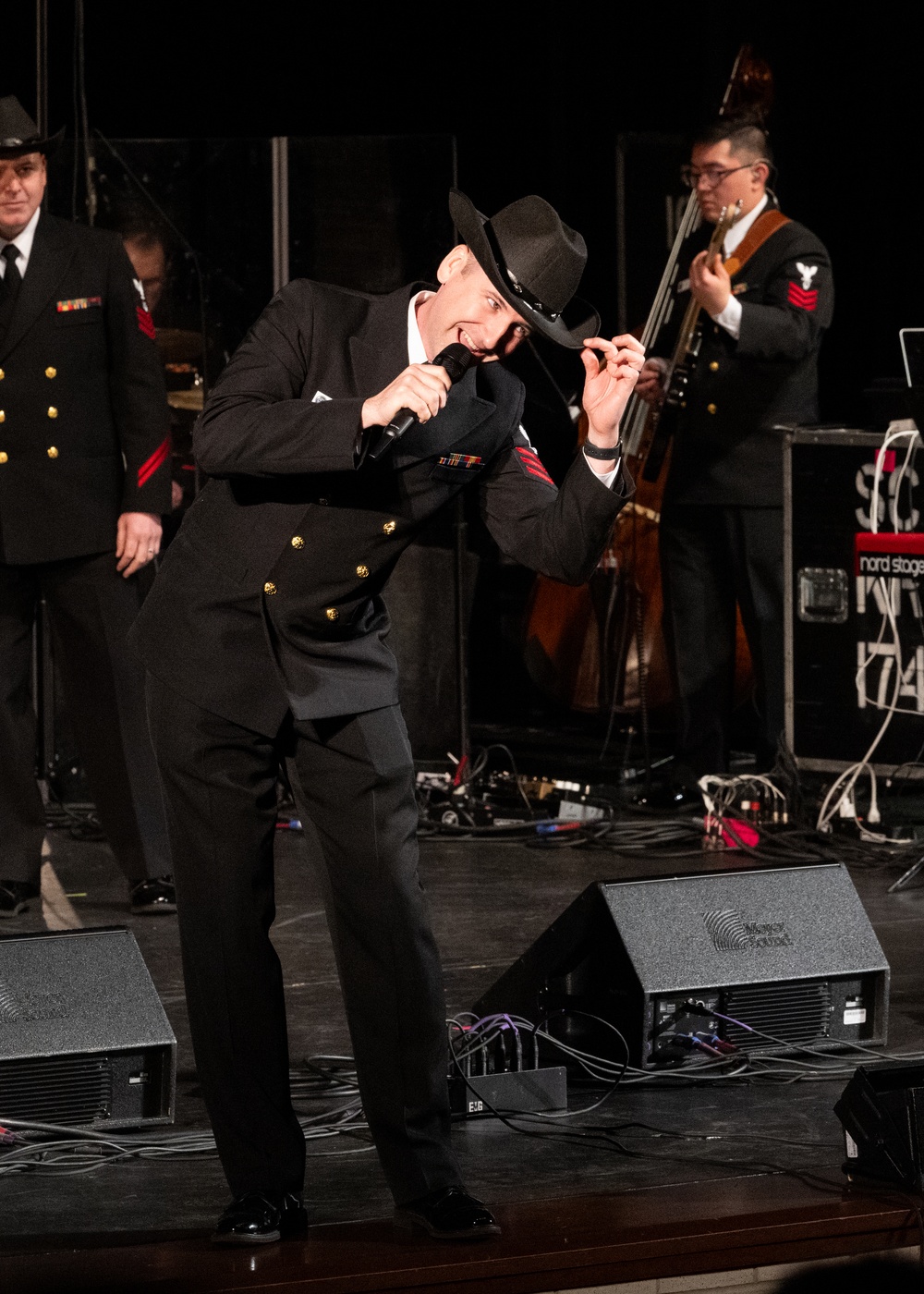 Navy Band Sea Chanters performs in Grand Prairie Texas