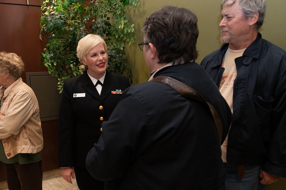 Navy Band Sea Chanters performs in Grand Prairie Texas