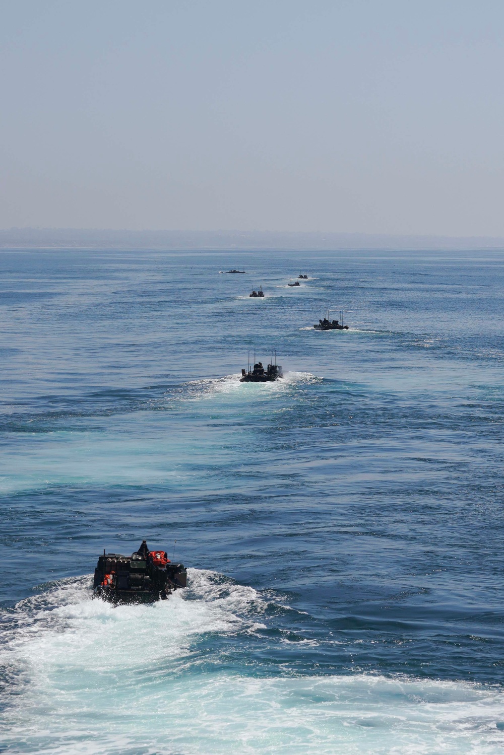 USS Harpers Ferry Amphibious Operations