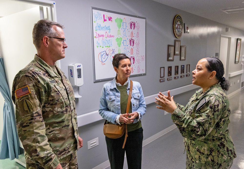 Maj. Gen. Rudd Visits USNMRTC Yokosuka