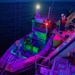 U.S. Coast Guard Cutter Harriet Lane conducts small boat ops in Coral Sea