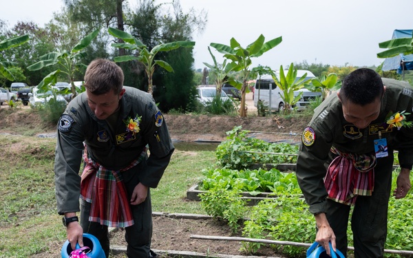 Cope Tiger participants visit local school in Thailand
