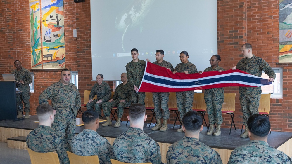 U.S. Marines Graduate Corporals Course in Norway