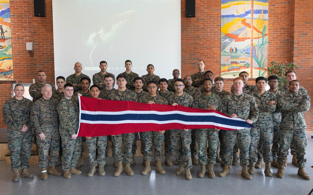 U.S. Marines Graduate Corporals Course in Norway