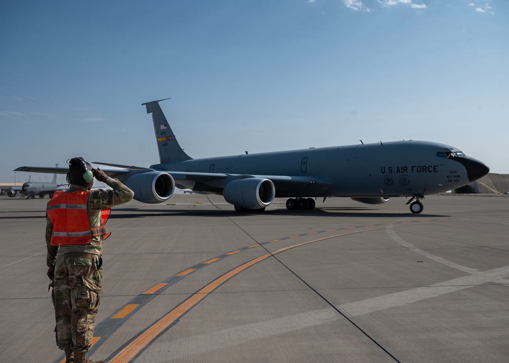 Airmen in aircraft maintenance