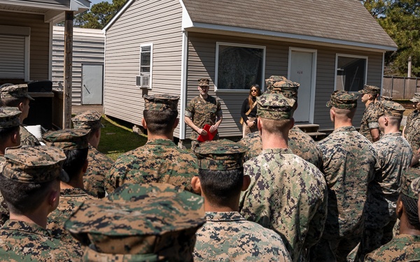 Marine awarded Navy and Marine Corps Commendation Medal for Saving the Life of Another Marine
