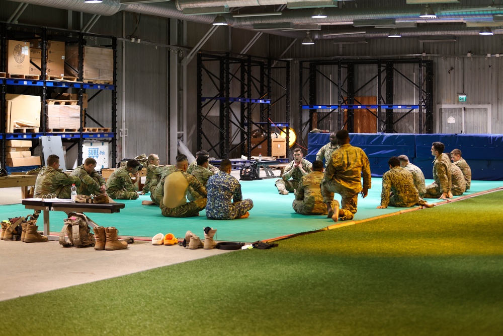 Best NCO and Soldier of the Rotation Competition: Combatives Preparation