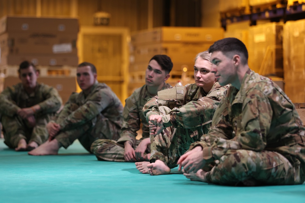 Best NCO and Soldier of the Rotation Competition: Combatives Preparation