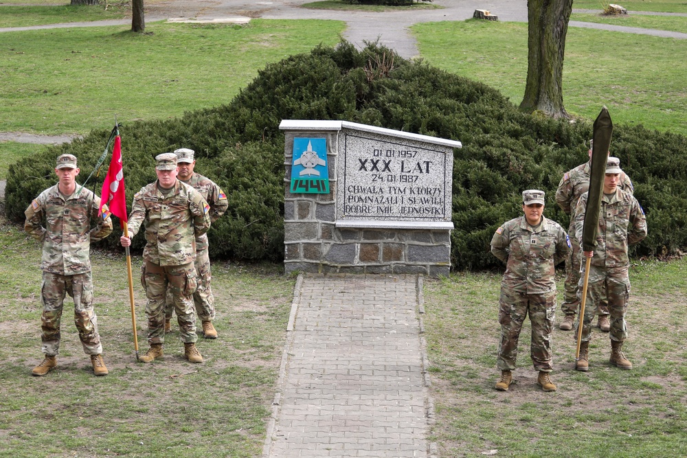 Sustainment Soldiers host company Transfer of Authority