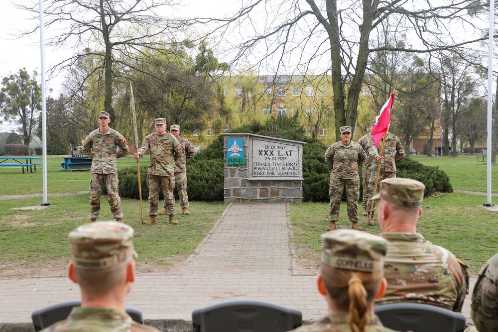 Sustainment Soldiers host company Transfer of Authority